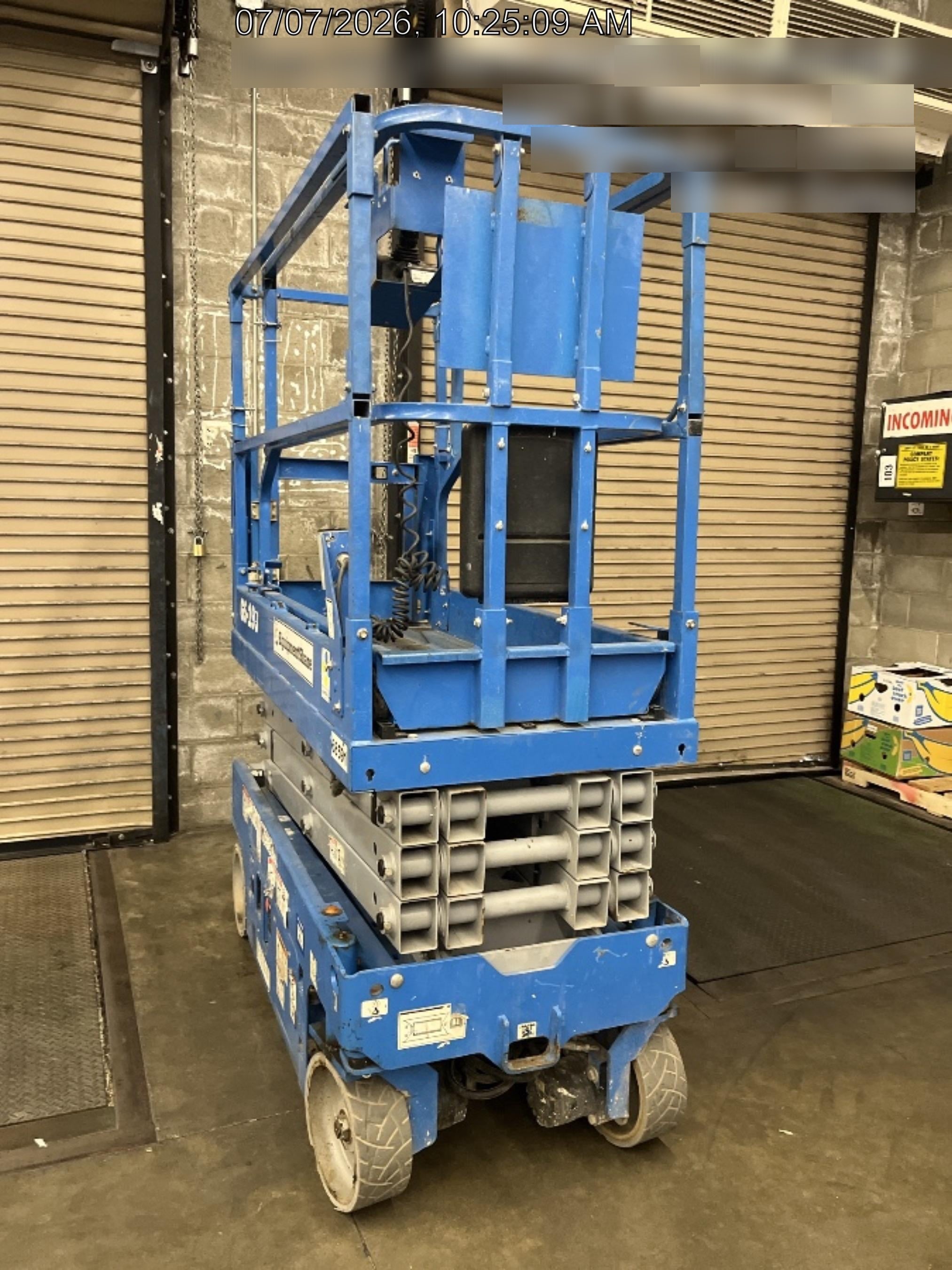 2020 Genie GS-1930 Solid Non Marking Tires, Beacon, Folding rails with half height swing gate, 800W Inverter