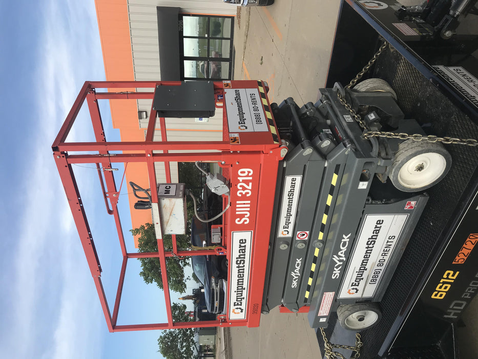 2019 Skyjack SJIII-3219 Standard Options, Trojan Batteries