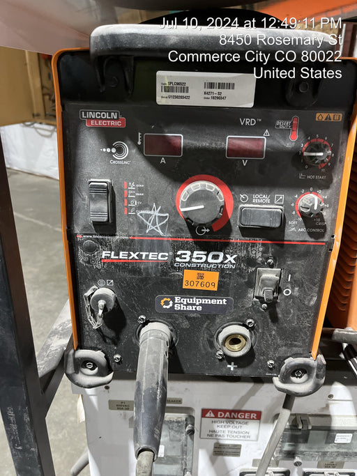 2023 LINCOLN ELECTRIC FLEXTEC 350X