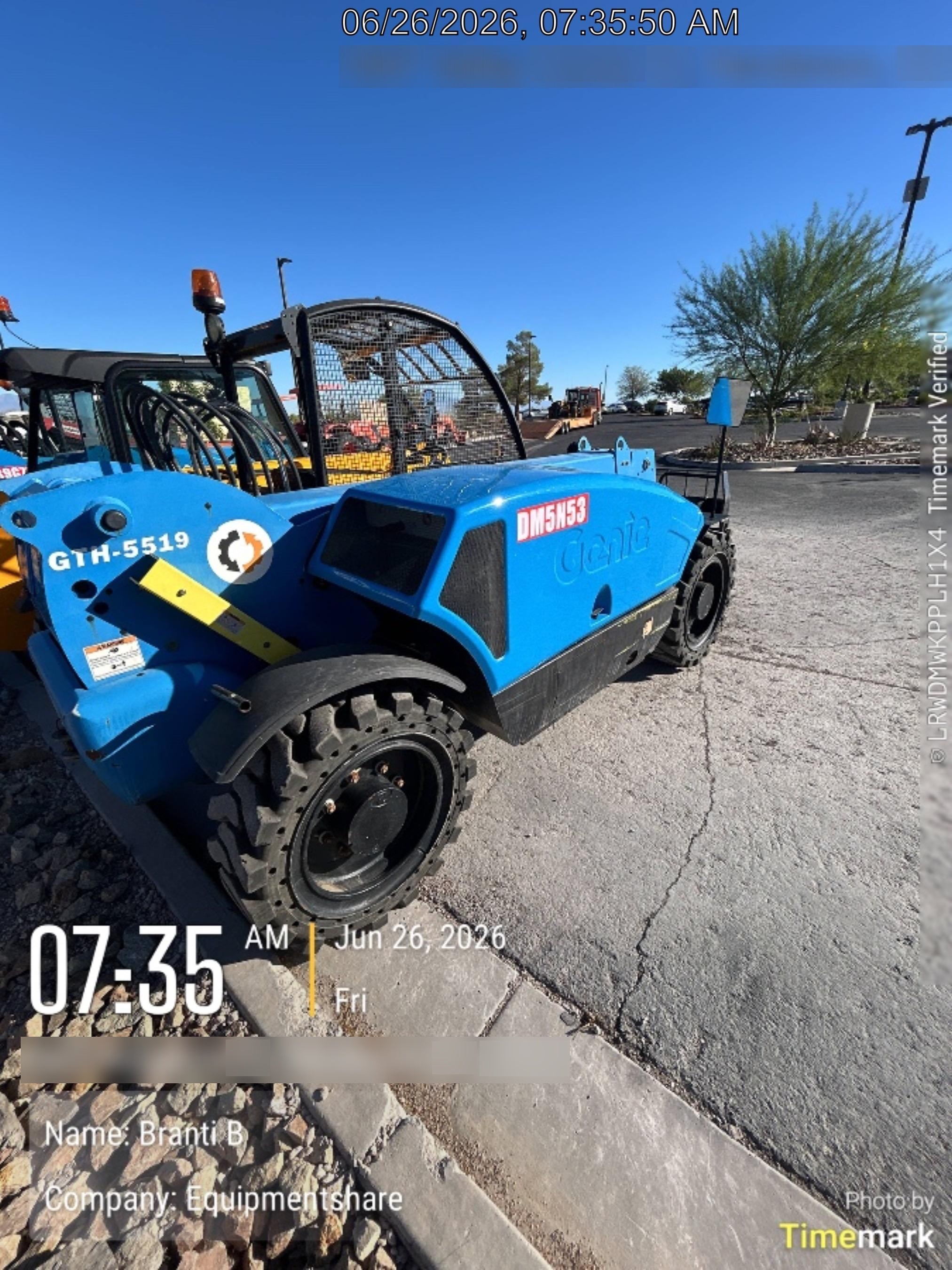 2018 GENIE GTH-5519