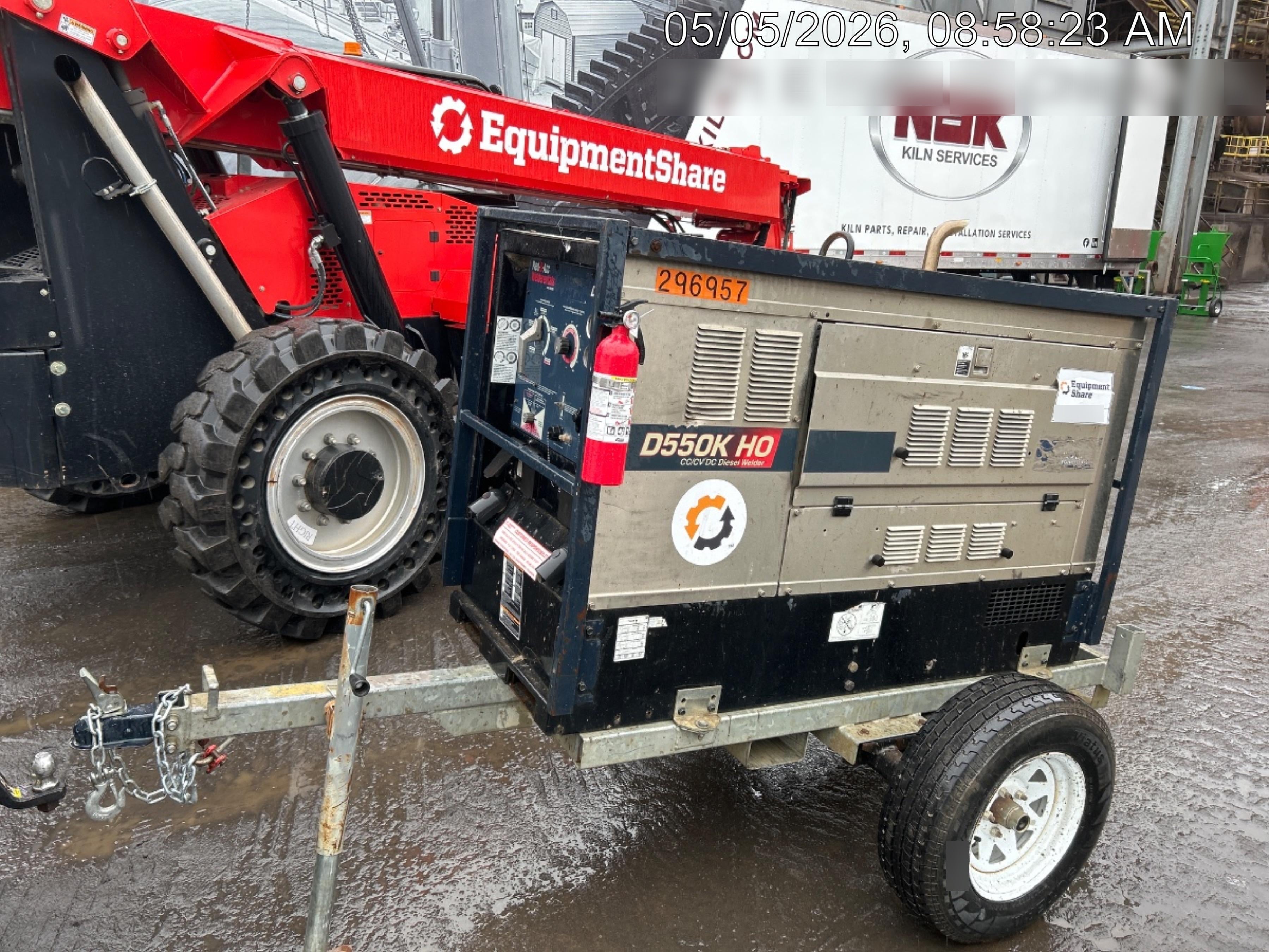 2023 MILLER ELECTRIC D550K HO