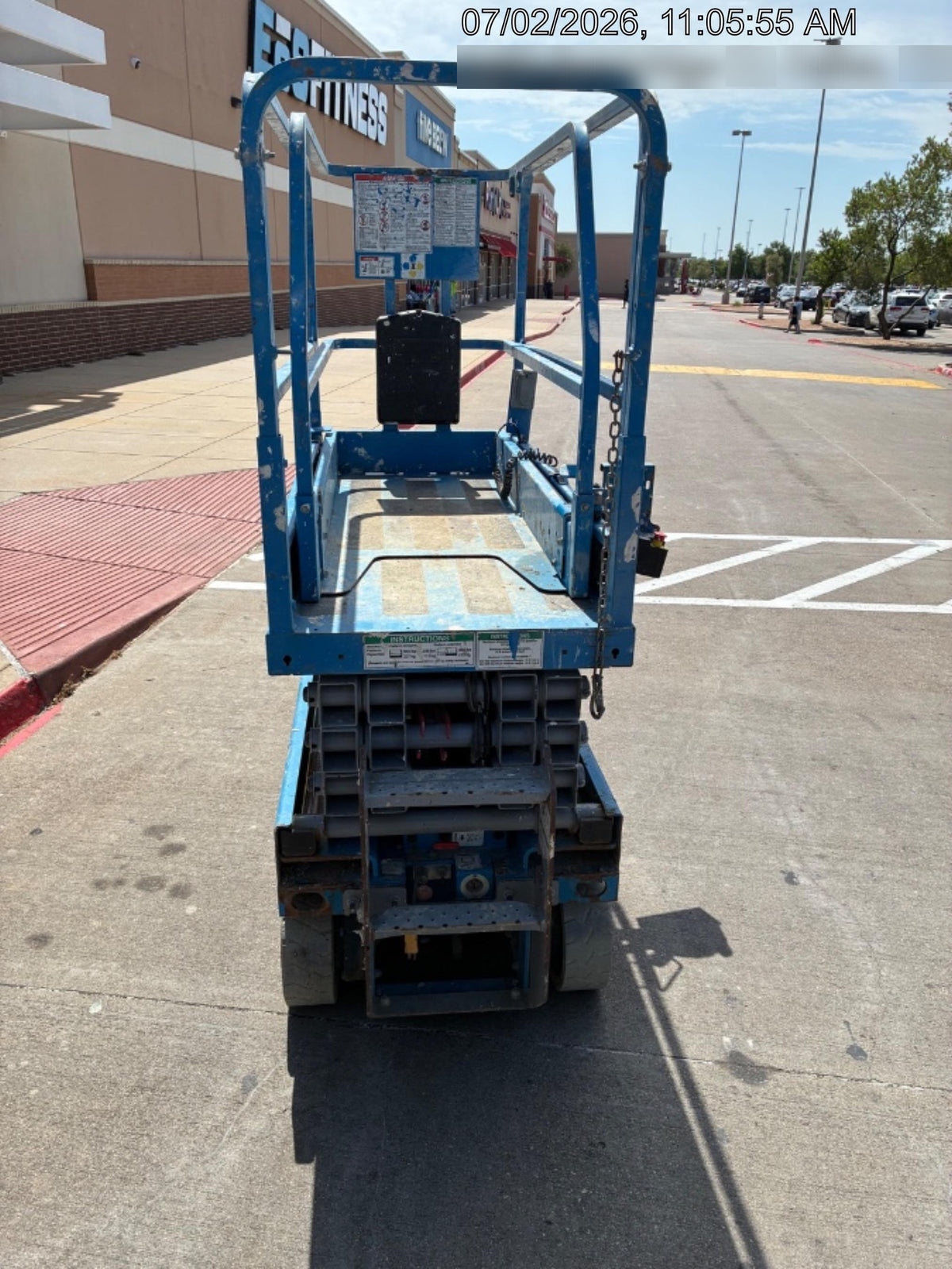 2019 Genie GS-1930 Fixed Rails with Chain Entry