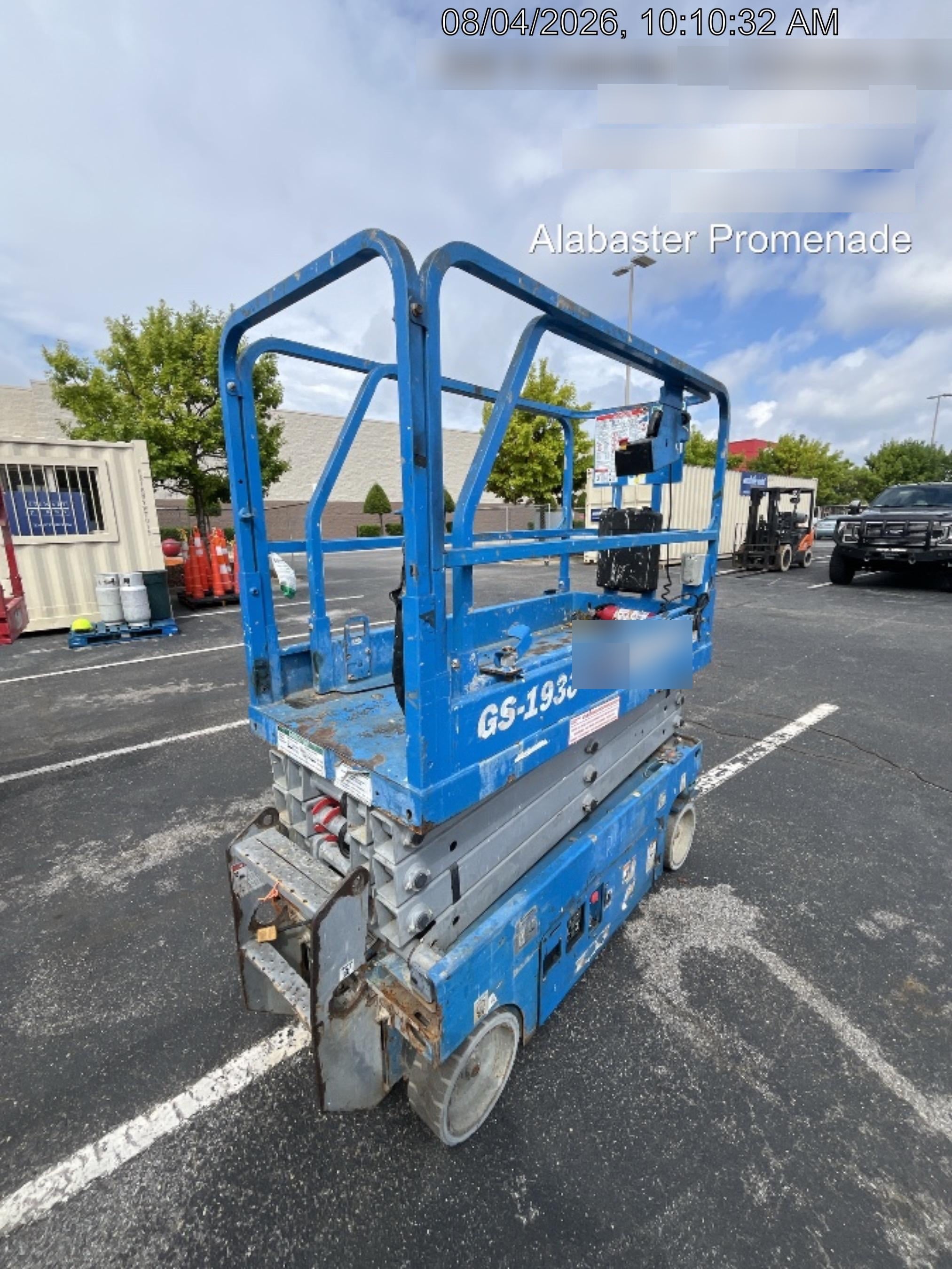 2019 Genie GS-1930 Fixed Rails with Chain Entry