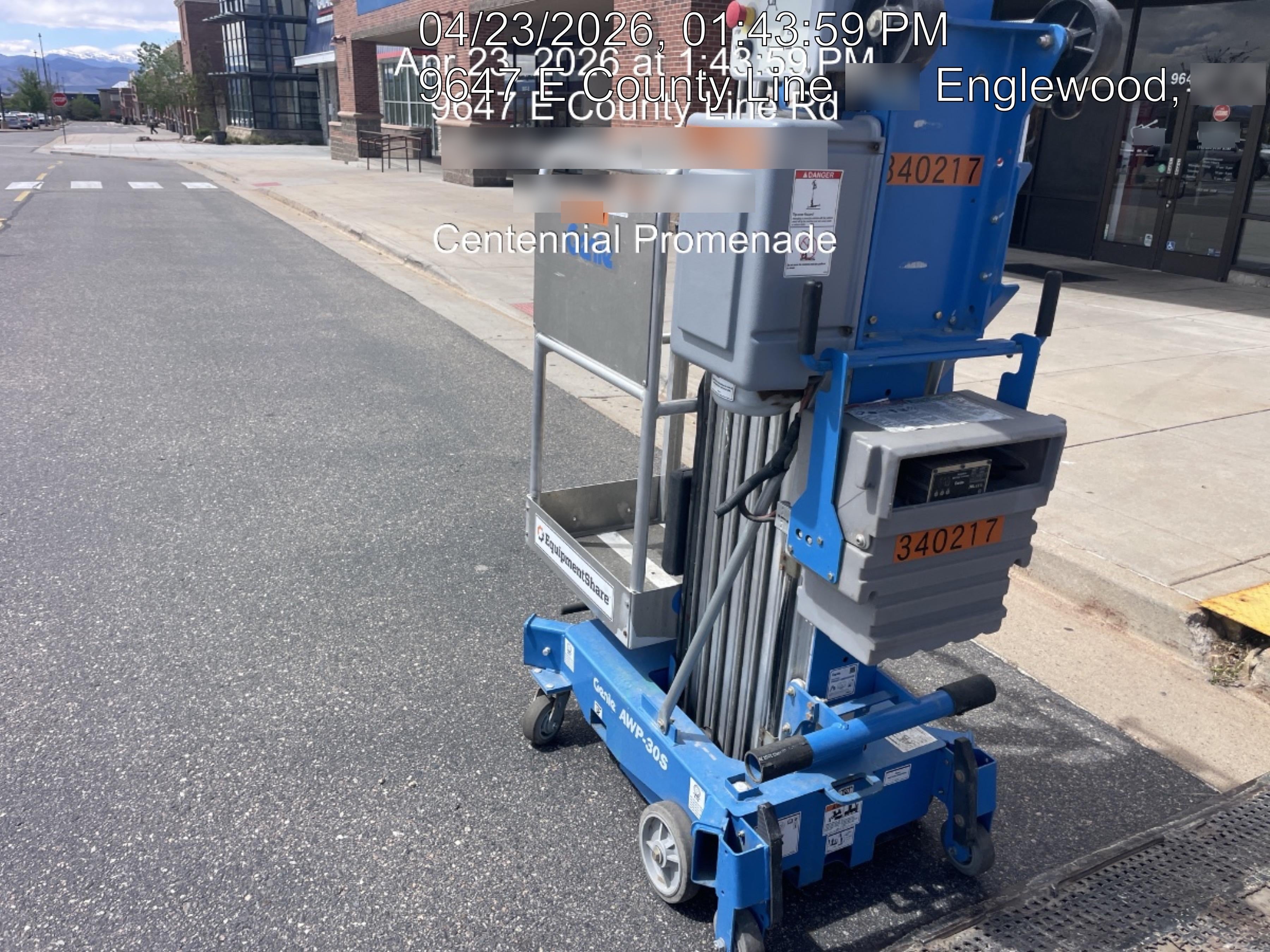 2023 GENIE AWP-30S DC