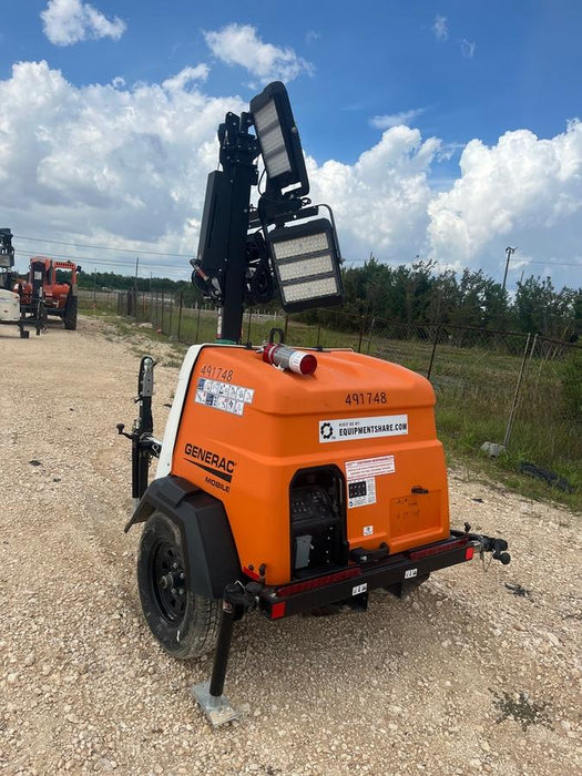 2025 Generac MLTS-4 Diesel, Mitsubishi L2E, 7.1 hp @1800 rpm, Flex Switch 120V Input, Powerzone Controller, (4) 320W LED Lights, 4kW Generator, 39.9 Gal Fuel Tank, 2" Ball, ES Decals