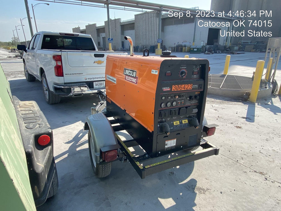 2023 Lincoln Electric LE400 Kubota V1505, Trlr, Cable Rack, Light Kit, ES Decals, T3