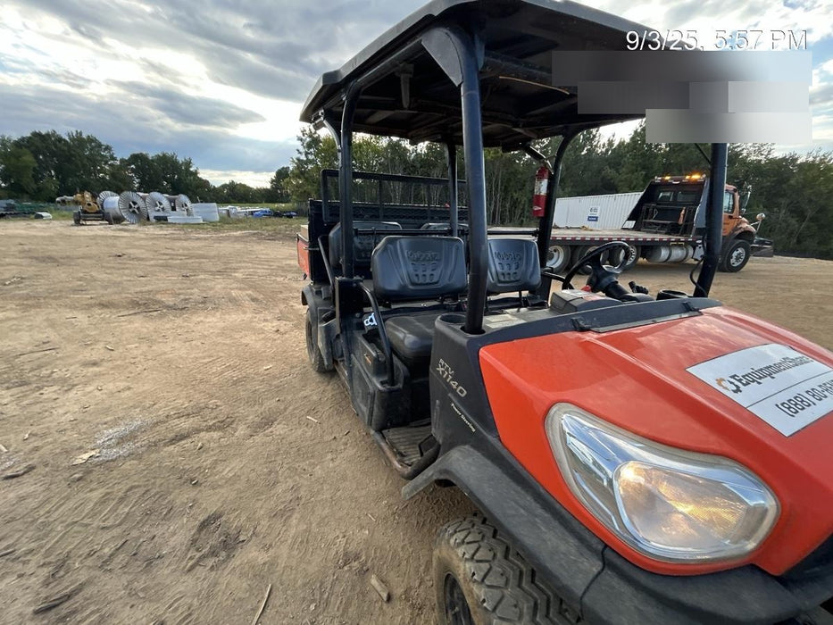 Kubota RTV-X1140W-H Plastic Canopy, Windshield Acrylic Clear, LED Strobe Light, Wire Harness Kit, Back up Alarm
