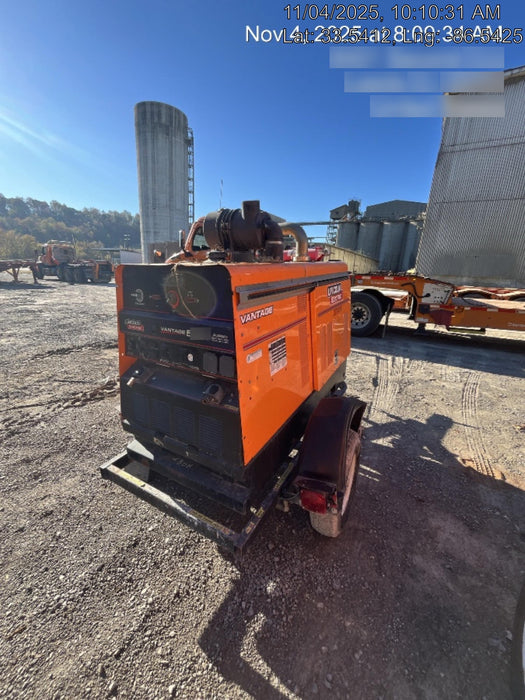 2022 Lincoln Electric Vantage 549X Crosslink Technology, Trailer Mounted, ES Decals, T3