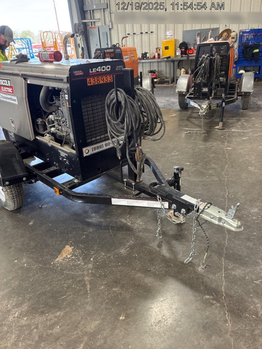 2024 Lincoln Electric LE400 Kubota V1505, Trlr, Cable Rack, Light Kit, ES Decals, T3