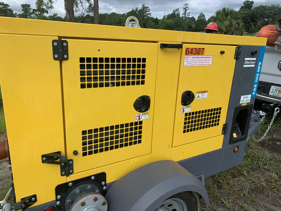 2020 ATLAS COPCO PAS 100 HF CS Enclosed