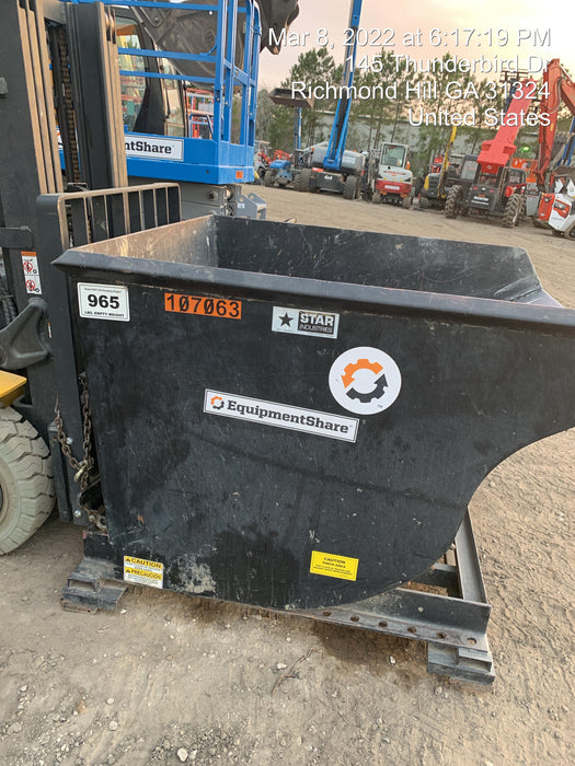 2020 STAR INDUSTRIES M-1820 - Self-Dump Hopper