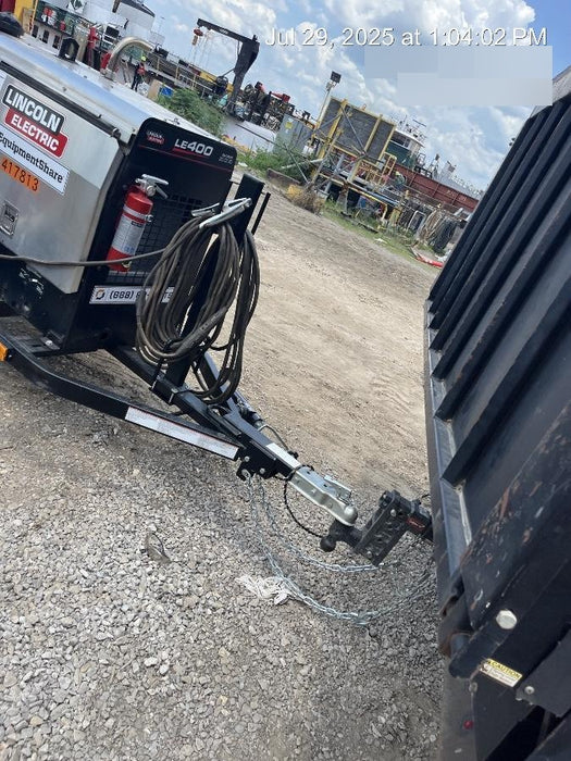 2024 Lincoln Electric LE400 Kubota V1505, Trlr, Cable Rack, Light Kit, ES Decals, T3