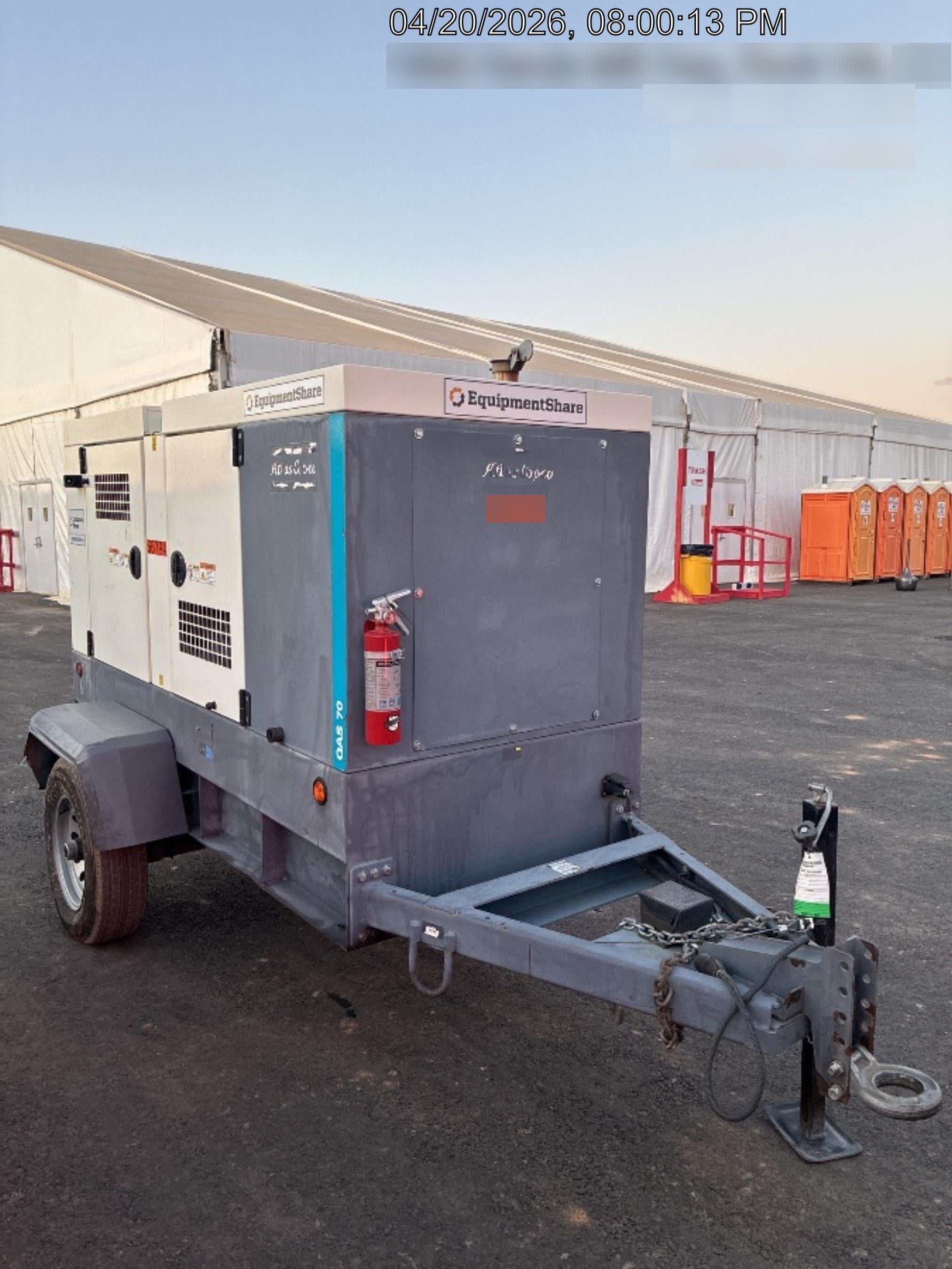 2020 ATLAS COPCO QAS 70