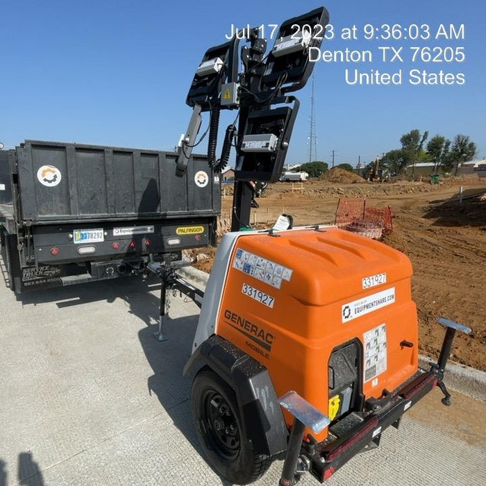 2023 Generac MLT2 Diesel, Flex Switch 120V Input, Powerzone Controller, (4) 320W LED Lights, 4kW Generator, 39.9 Gal Fuel Tank, 2" Ball, T3