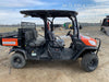 2022 Kubota RTV-X1140W-H Plastic Canopy, Windshield Acrylic Clear, LED Strobe Light, Wire Harness Kit, Back up Alarm