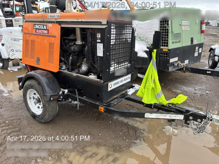 2021 Lincoln Electric Vantage 549X Ready Pak 3, ORANGE (includes trailer, cable rack, fender light kit)