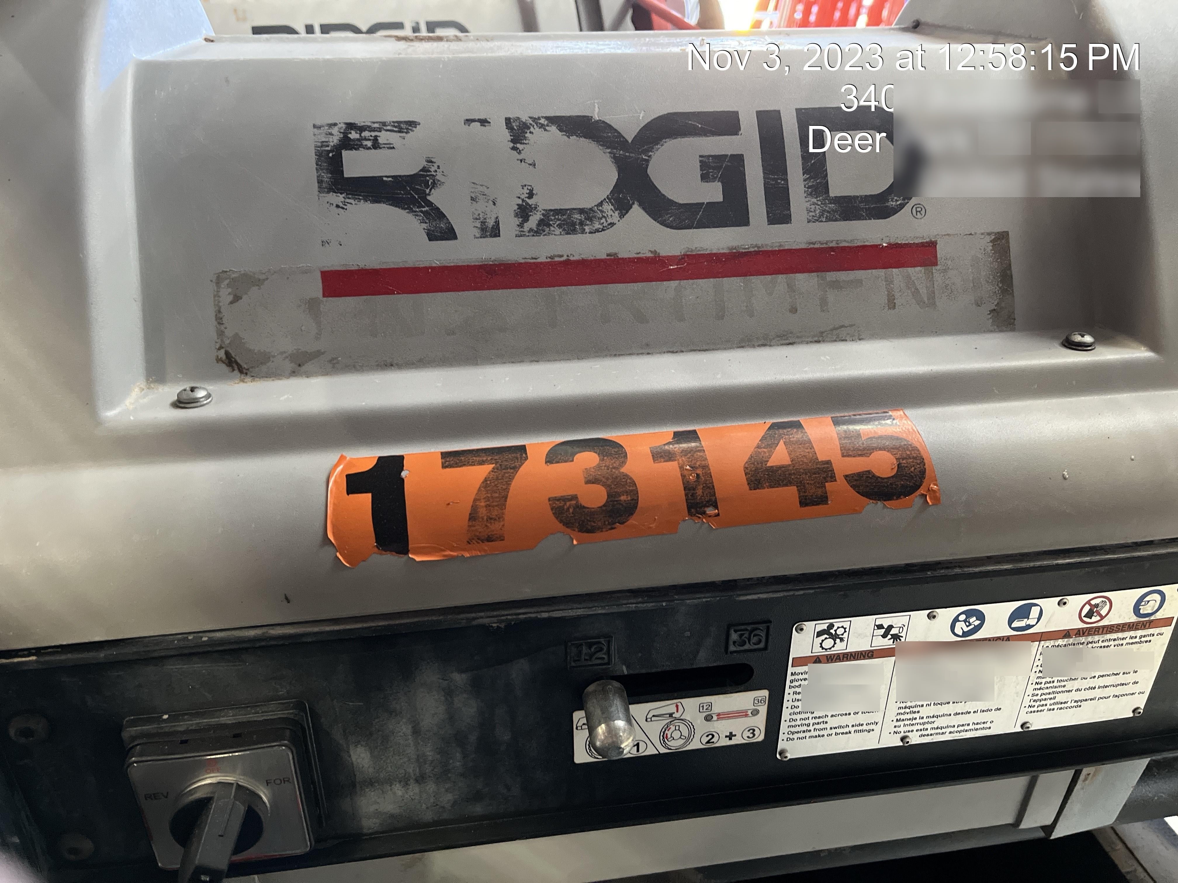 2021 RIDGID 1224