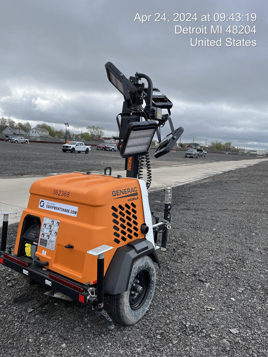 2023 Generac MLT2 Diesel, Flex Switch 120V Input, Powerzone Controller, 
(4) 320W LED Lights, 4kW Generator, 39.9 Gal Fuel Tank, 2" Ball, T3