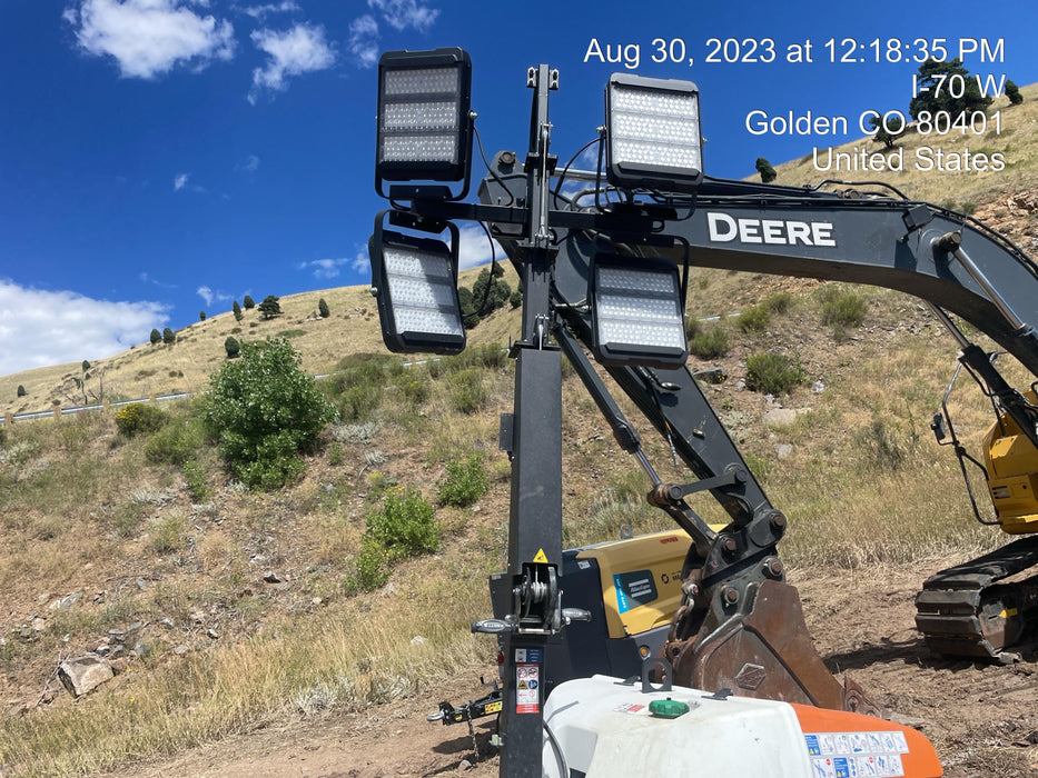 2023 Generac MLT2 Diesel, Flex Switch 120V Input, Powerzone Controller, (4) 320W LED Lights, 4kW Generator, 39.9 Gal Fuel Tank, 2" Ball, T3