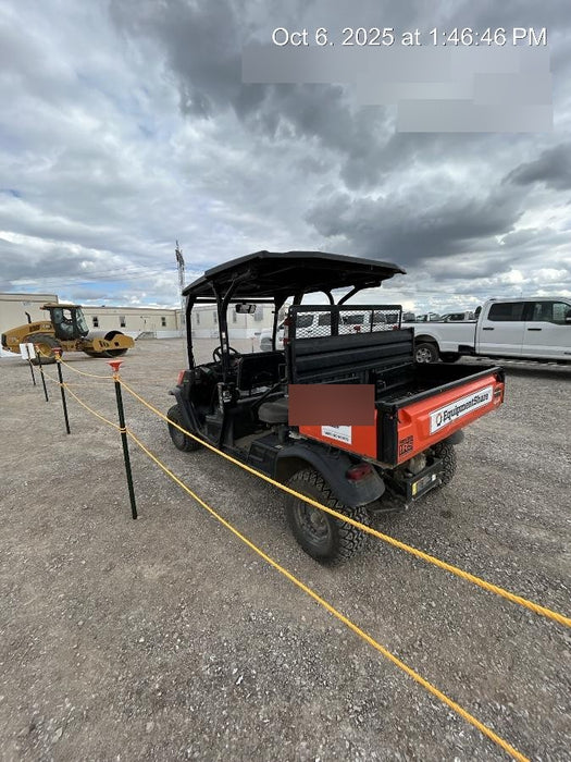 2022 Kubota RTV-X1140W-H Plastic Canopy, Windshield Acrylic Clear, LED Strobe Light, Wire Harness Kit, Back up Alarm