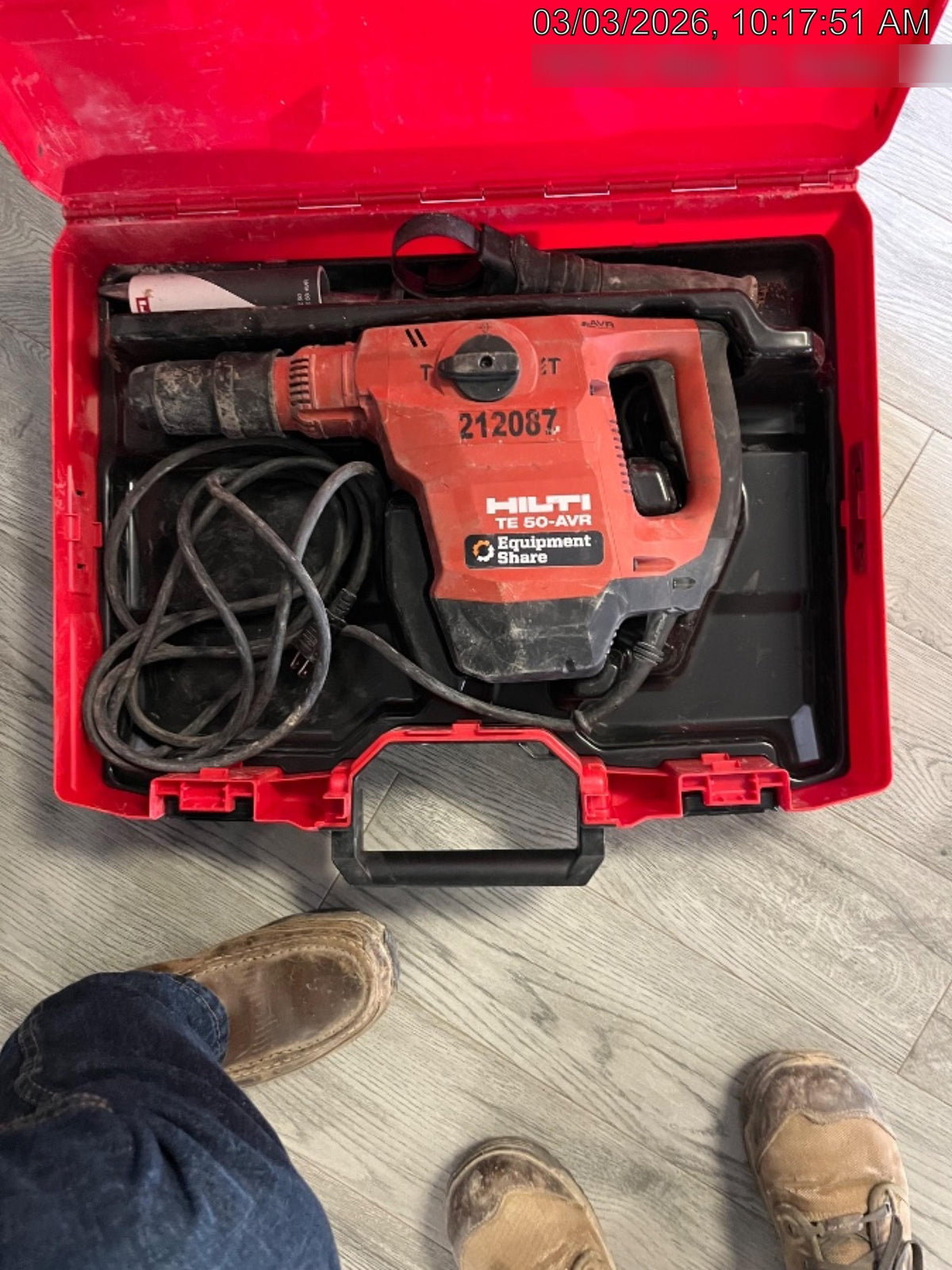 2022 HILTI TE 50-AVR