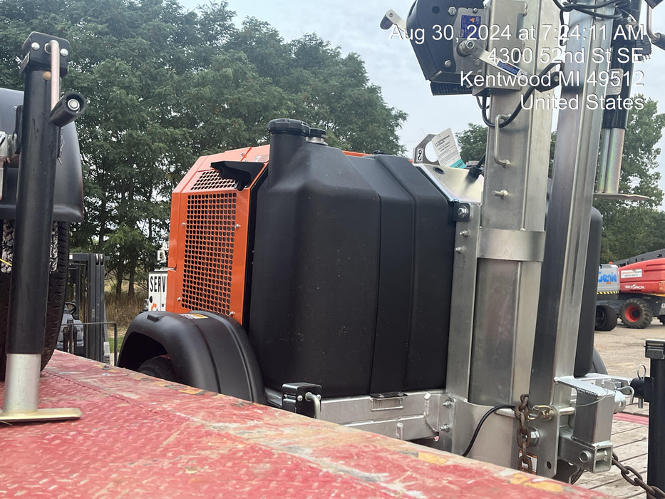 2024 Wanco WLTT-4MM4K Diesel, Deep Sea Controller, Shore Power Plug, Auto Start, (4) 350W LED Floodlights, 4kW Generator, 60 Gal Fuel Tank, 2" Ball, T3