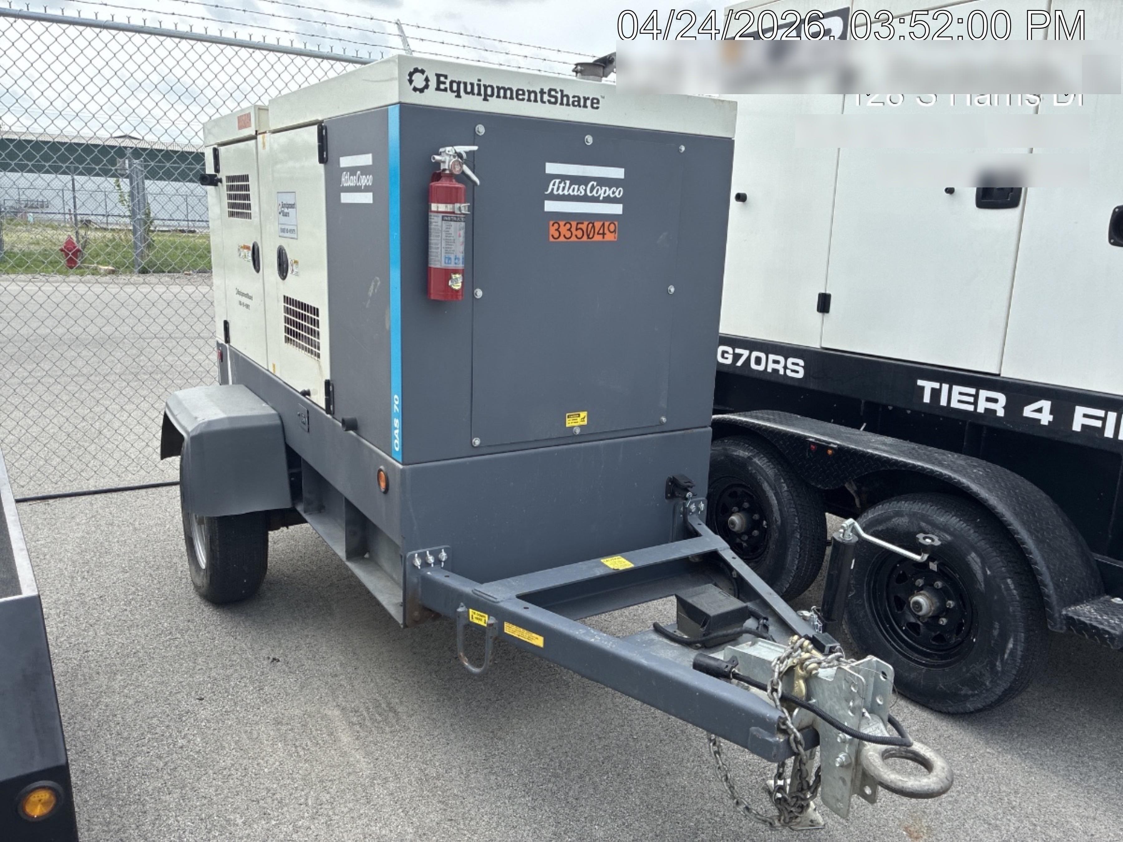 2023 ATLAS COPCO QAS 70