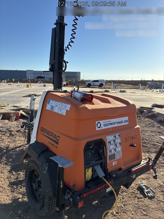 2023 Generac MLT2 Diesel, Flex Switch 120V Input, Powerzone Controller, 
(4) 320W LED Lights, 4kW Generator, 39.9 Gal Fuel Tank, 2" Ball, T3