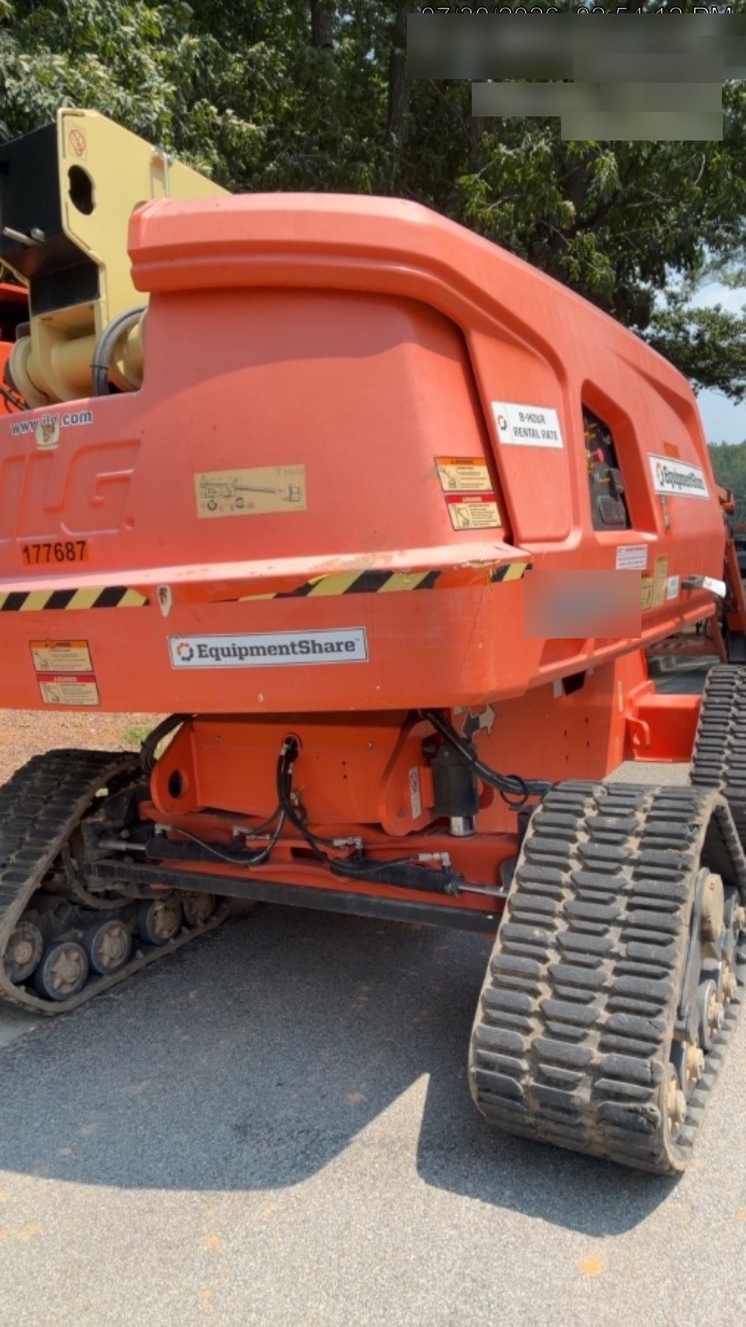 2021 JLG 660SJ Quad Track