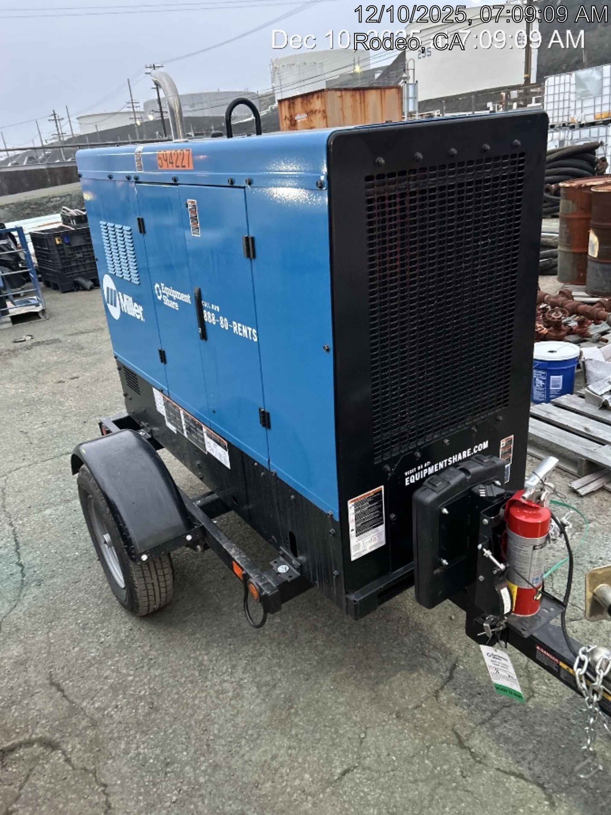 2025 MILLER ELECTRIC BIG BLUE 500
