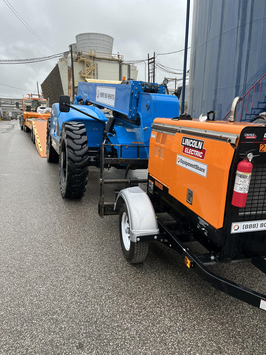 2022 Lincoln Electric LE400 Kubota V1505, Trlr, Cable Rack, Light Kit, ES Decals, T3