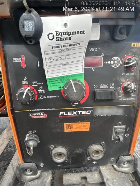 2020 LINCOLN ELECTRIC FLEXTEC 350X