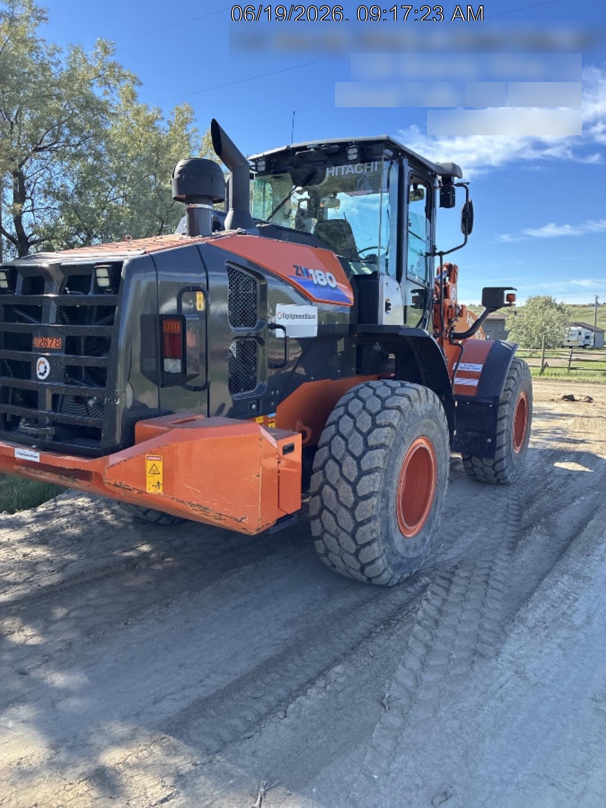 2024 HITACHI ZW180-6