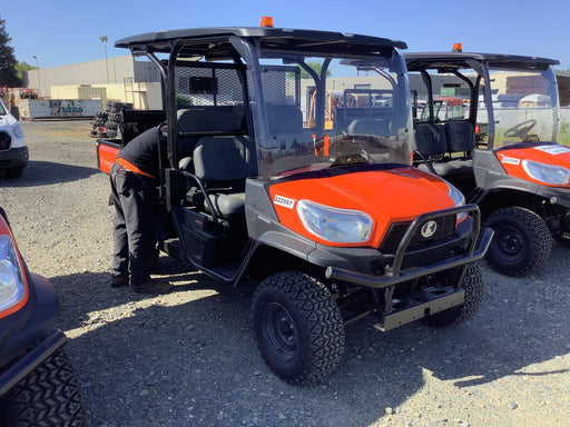 2022 Kubota RTV-X1140W-H Plastic Canopy, Windshield Acrylic Clear, LED Strobe Light, Wire Harness Kit, Back up Alarm