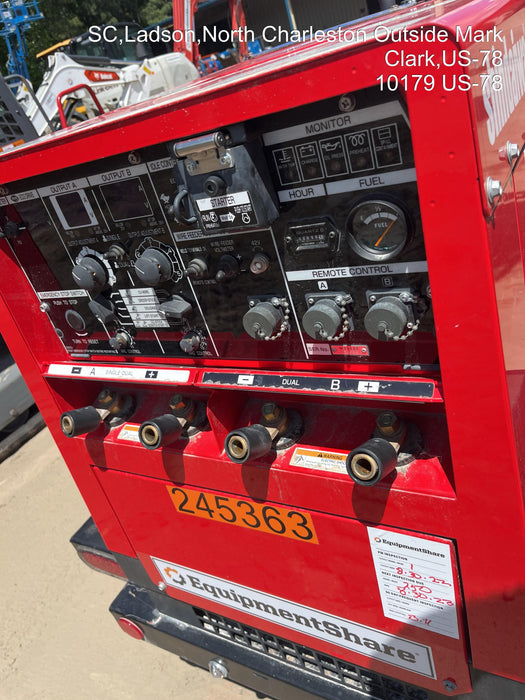 2022 Shindaiwa DGW400MDL Kubota D902 Engine, 23 HP, Dual Op Welder, Wire, Arc, Droop Stick, Tig, and CC Stick Functionality, Simulphase, 3 Phase and 1 Phase Gen Output, Single Axle NB Trlr, Slr Trckl Chrg 12V 12W, Fire Ext