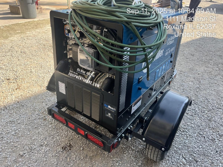 2025 MILLER ELECTRIC BIG BLUE 400