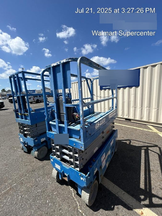 2020 Genie GS-1930 Fixed rails with chain entry gate - Pre A92.20