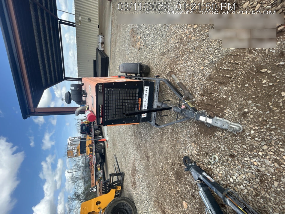 2021 Lincoln Electric Vantage 549X Ready Pak 3, ORANGE (includes trailer, cable rack, fender light kit)
