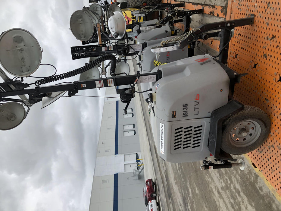 2018 Wacker Neuson LTV6L-MH Wacker Neuson LTV6L Mobile Light Tower w/Fuel Level Sensor Installed