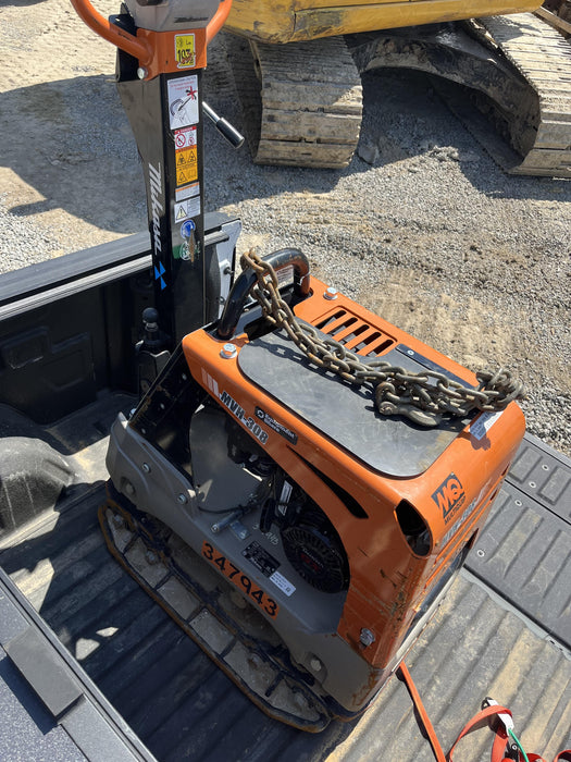 2023 Multiquip MV308GH Honda GX270, 18" Plate, Tachometer