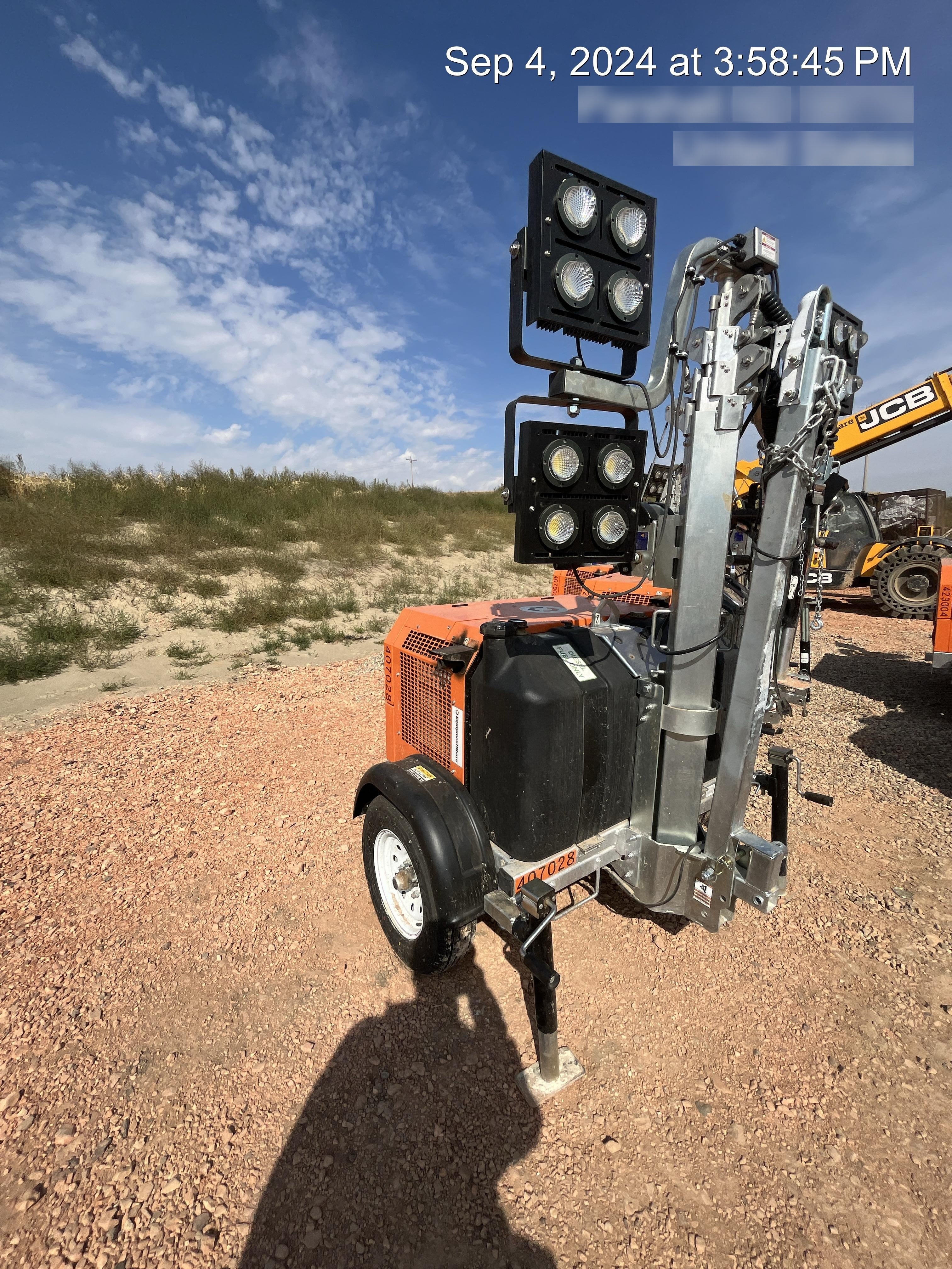 2024 Wanco WLTT-4MM4K Diesel, Deep Sea Controller, Shore Power Plug, Auto Start, (4) 350W LED Floodlights, 4kW Generator, 60 Gal Fuel Tank, 2" Ball, T3