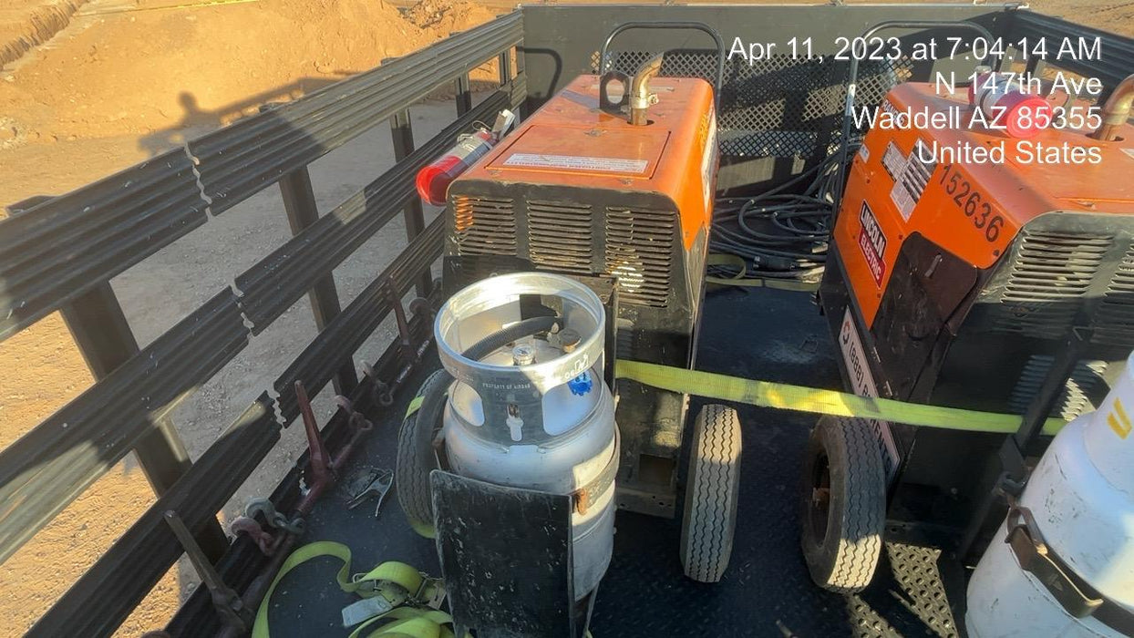 2021 Lincoln Electric Ranger 305 LPG LPG One-Pak (includes undercarriage, tank holder & tank strap) ORANGE