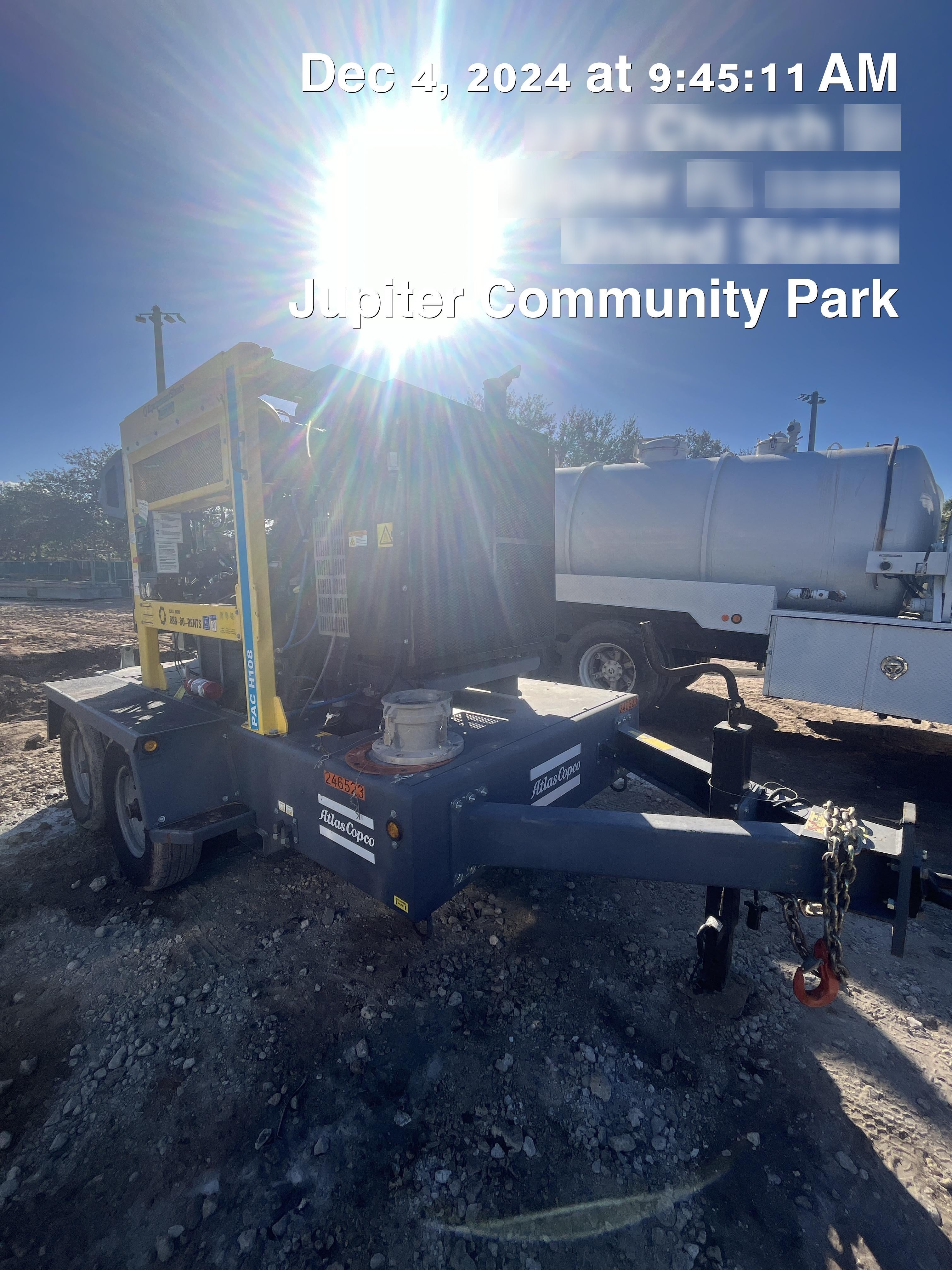 2022 ATLAS COPCO PAC H108 JD