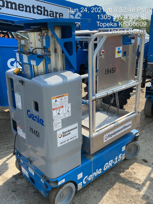 2018 GENIE GR-15
