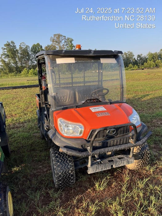 2020 Kubota RTV-X900 4wd Utility Cart, Diesel, 2 Seat, LED Strobe, Windshield Tempered Glass, Plastic Canopy, Wire Harness Kit, Backup Alarm