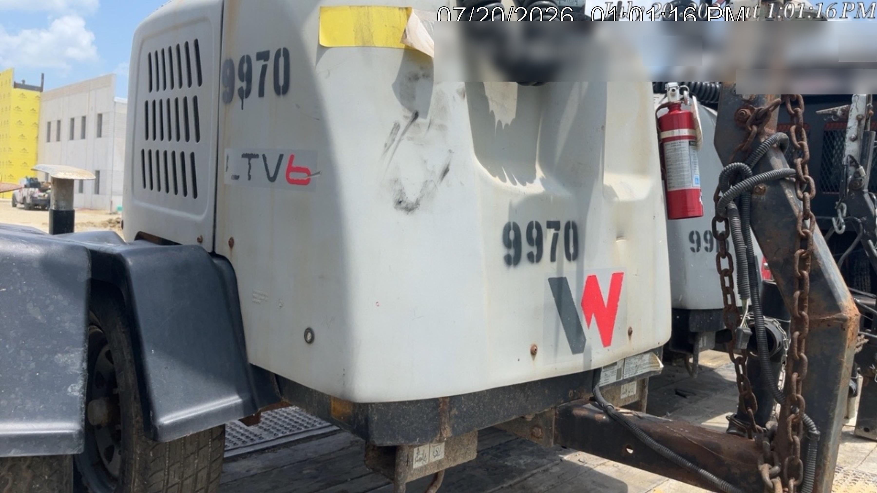 Wacker Neuson LTV6K-MH Wacker Neuson LTV6K Towable Light Tower
