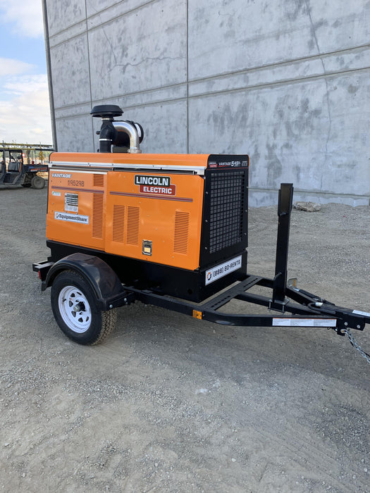 2021 Lincoln Electric Vantage 549X Ready Pak 3, ORANGE (includes trailer, cable rack, fender light kit)