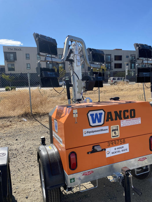 2024 Wanco WLTT-4MM4K Diesel, Deep Sea Controller, Shore Power Plug, Auto Start, (4) 350W LED Floodlights, 4kW Generator, 60 Gal Fuel Tank, 2" Ball, T3