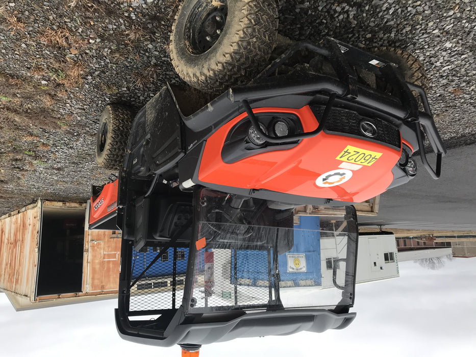 2019 Kubota RTV-XG850WL-H 4wd Utility Cart, Gas, 2 Seat, LED Strobe, Windshield Tempered Glass, Plastic Canopy, Wire Harness Kit, Backup Alarm