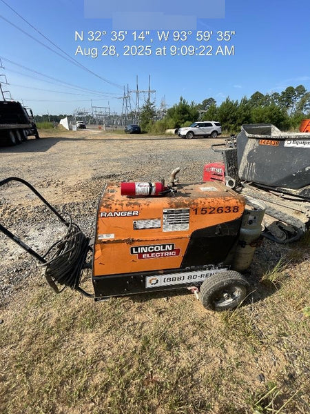 2021 Lincoln Electric Ranger 305 LPG LPG One-Pak (includes undercarriage, tank holder & tank strap) ORANGE